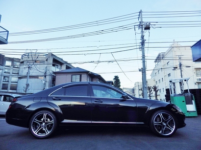 コメ無し⭕️ メルセデスベンツ　Sクラス　AMGスタイルホイール　w221 20 希少 正規品】AMG W221 S63 純正 スタイリング7 19in 8.5J 9.5J+
